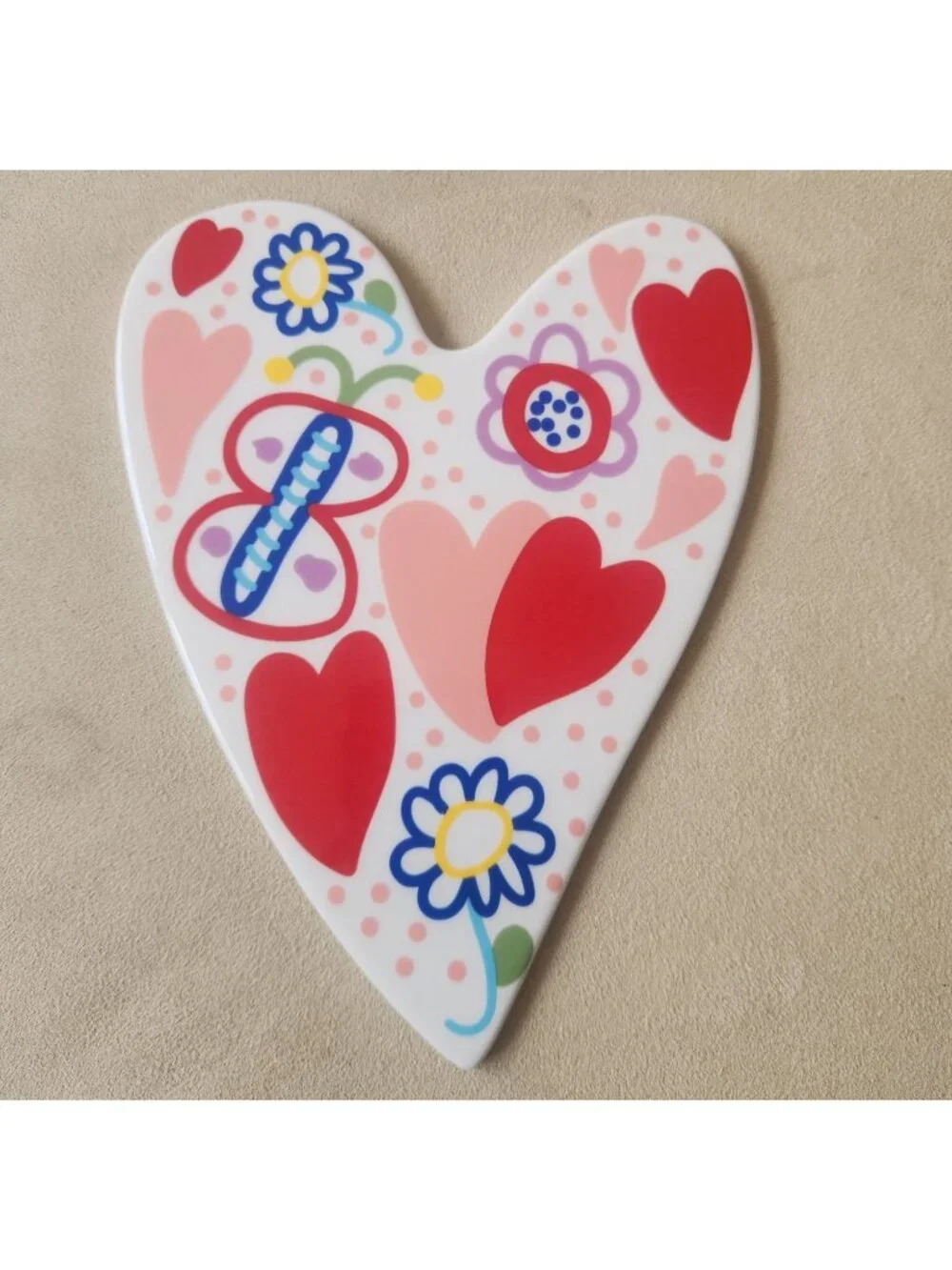 Happy Everything Coton Color St. Jude Large Heart NEW